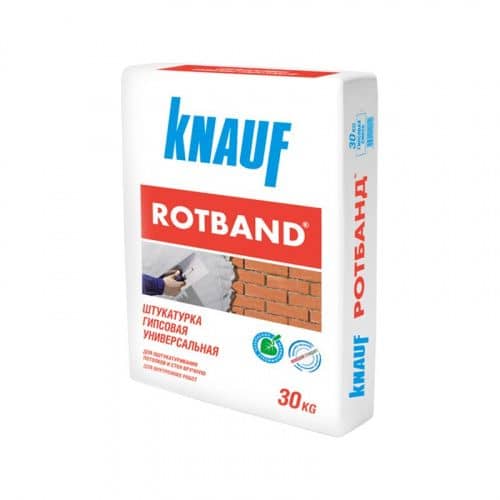 Гипсовая штукатурка Knauf Ротбанд