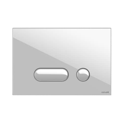 Купить Кнопка для инсталляции Cersanit INTERA белая по низкой цене