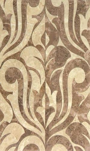 Купить Плитка Gracia Ceramica Saloni brown 01 декор 30х50 см по низкой цене