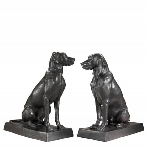 Купить Набор Eichholtz Dogs Pointer & Hound статуэток, 2 шт. по низкой цене