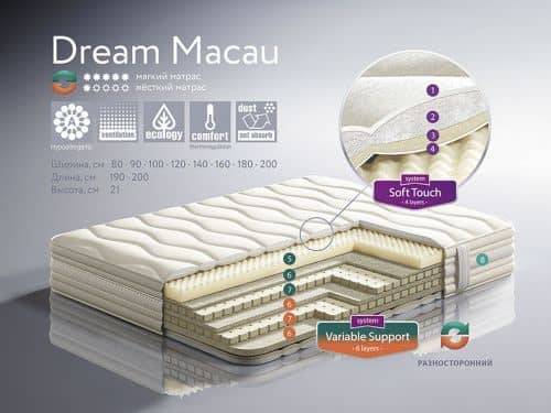Купить Матрас Dream Land Dream Macau по низкой цене