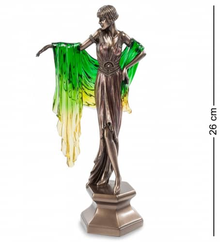 Купить Статуэтка Veronese Леди с палантином WS-452 по низкой цене