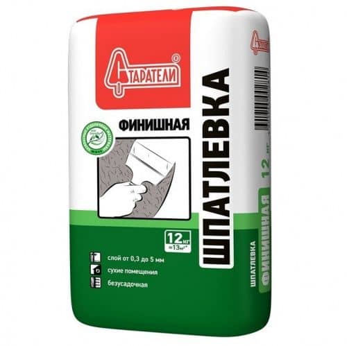 Купить Шпатлевка Старатели финишная гипсовая 12 кг по низкой цене