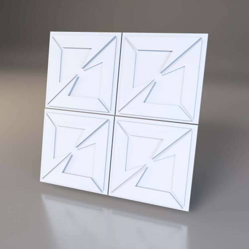 3D панель стеновая Relieffo Joint 005 из пенополиуретана 600х600х30 мм