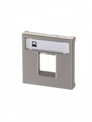 Купить Накладка для 1-го суппорта/разъема типа 2017... и/или 2018... 2мод. Zenit шампань ABB 2CLA221810N1901 по низкой цене