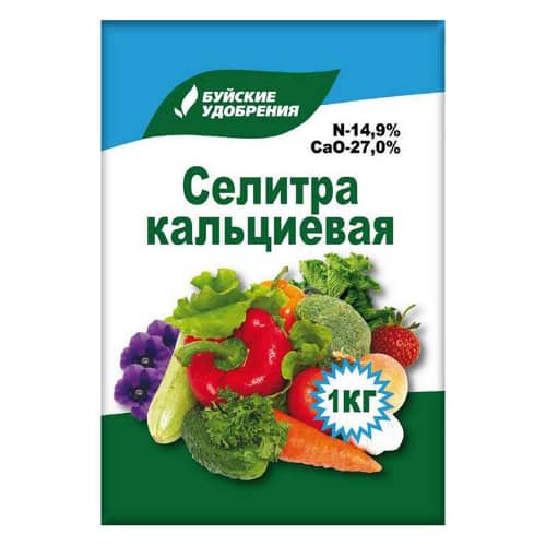 Купить Удобрение минеральное Селитра кальциевая 1 кг по низкой цене
