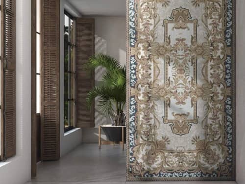 Купить Плитка Kerama Marazzi Орнамент VT/A22/SG5918R обрезная 119.5х238.5 см по низкой цене