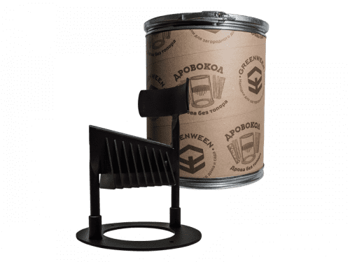 Купить Дровокол GreenWeen универсальный, с полукольцом, в тубусе, черный по низкой цене