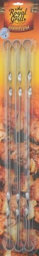 Купить Шампуры RoyalGrill в блистере 60 см 6 шт 80-057 по низкой цене