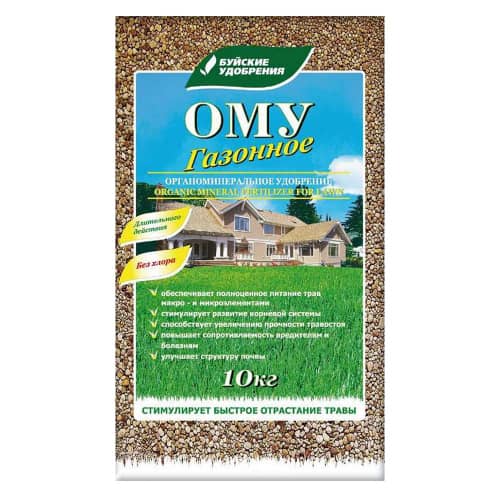 Купить Удобрение органоминеральное Газонное 10 кг по низкой цене