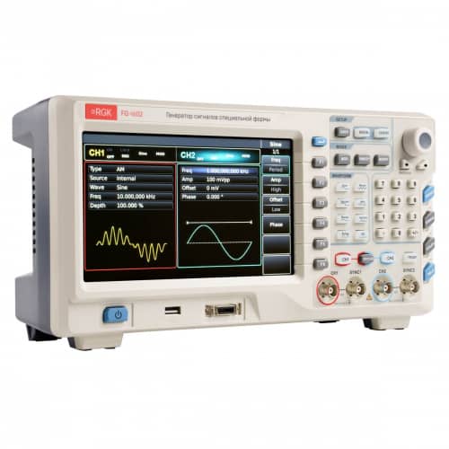 Купить Генератор сигналов специальной формы RGK FG-1602 по низкой цене