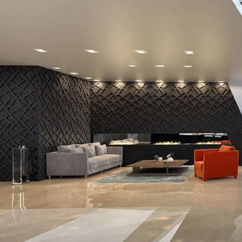 3D панель стеновая Relieffo Avenue 026 из пенополиуретана 600х600х30 мм
