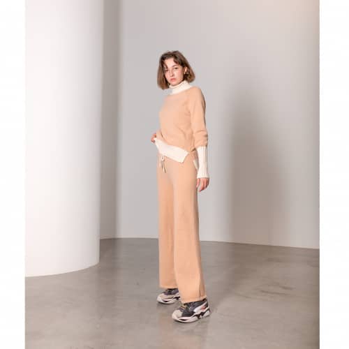 Купить Костюм Lara F06226ABSU бежевый по низкой цене