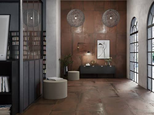 Купить Керамогранит Kerama Marazzi Про Феррум DD843100R черный обрезной 80х80 см по низкой цене