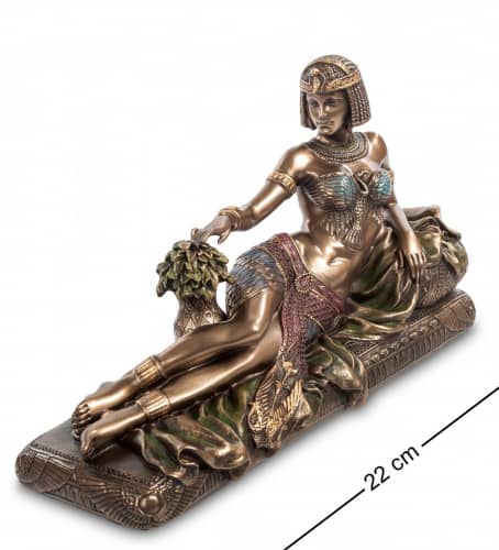 Купить Статуэтка Veronese Клеопатра на ложе WS-449 по низкой цене