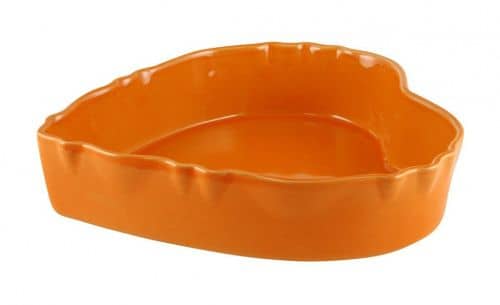 Купить Форма Appolia Mandarin для запекания керамическая сердце оранжевая 29х28см по низкой цене