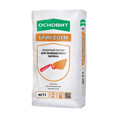Кладочный раствор Основит Брикформ МС11
