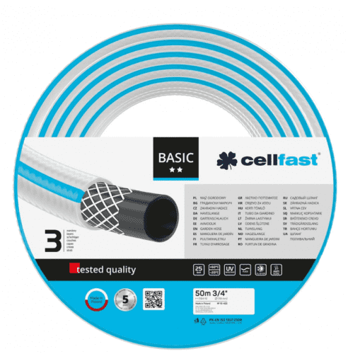 Купить Шланг Cellfast Basic садовый 19х50000 мм по низкой цене