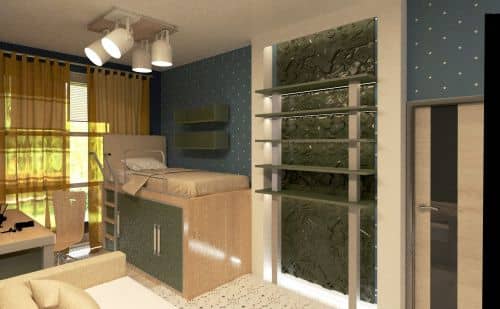 3D панель стеновая Relieffo Instrumental 044 из пенополиуретана 600х600х30 мм