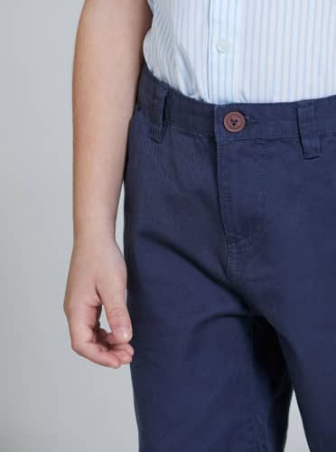 Купить Шорты-бермуды Piazza Italia, синие по низкой цене