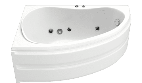 Купить Ванна BAS Алегра, акриловая, левая, В 00001 150х90 см по низкой цене