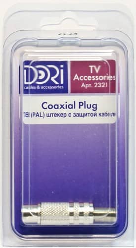 Купить Штекер DORI антенный с защитой по низкой цене