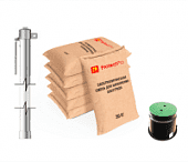 Купить Комплект электролитического заземления вертикальный, 9 м по низкой цене