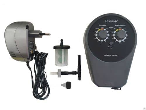 Купить Автополив BOXSAND таймер + насос для комнатных растений, серый по низкой цене