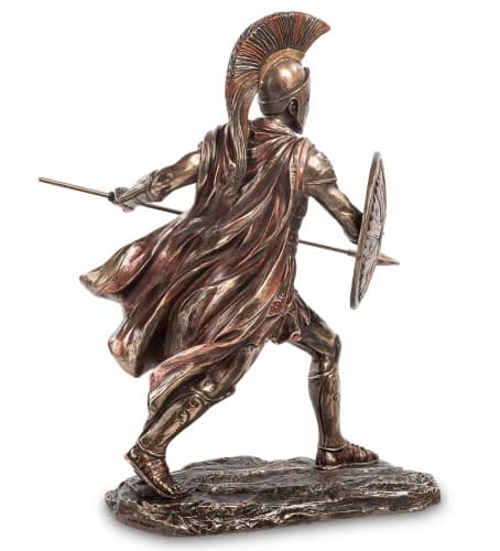 Купить Статуэтка Veronese Ахиллес с копьем и щитом WS-496 по низкой цене