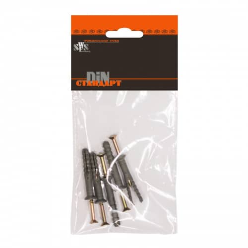 дюбель-гвоздь 6k40 (5 шт) пакетик Купить Дюбель-гвоздь 6K40 (5 шт) пакетик по низкой цене