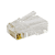 Купить Коннектор компьютерный RJ-45 UTP для кабеля, cat. 5e (8р-8с), уп. 100 штук по низкой цене