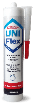 Купить Клей-герметик UNIFIEX A 3149 W Universum однокомпонентный акриловый белый по низкой цене
