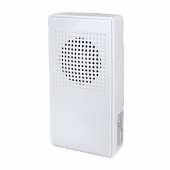 Купить Звонок проводной, без кнопки, 230В, мелодия "Птичка", белый, эконом по низкой цене