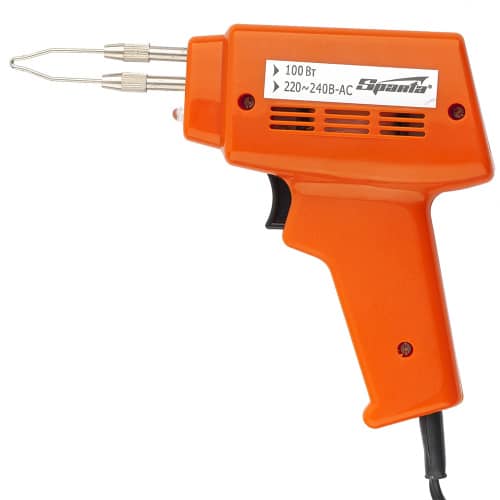Купить Импульсный паяльник Sparta 100 Вт с петлеобразным жалом по низкой цене
