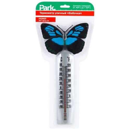 Купить Термометр Park Бабочка уличный по низкой цене