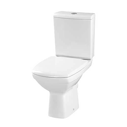 Купить Унитаз Cersanit Carina New Clean On S-KO-CAR011-3/5-COn-S-DL напольный по низкой цене