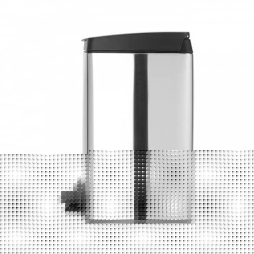Купить Бак Brabantia мусорный, прямоугольный, стальной матовый, FPP, 10 л по низкой цене