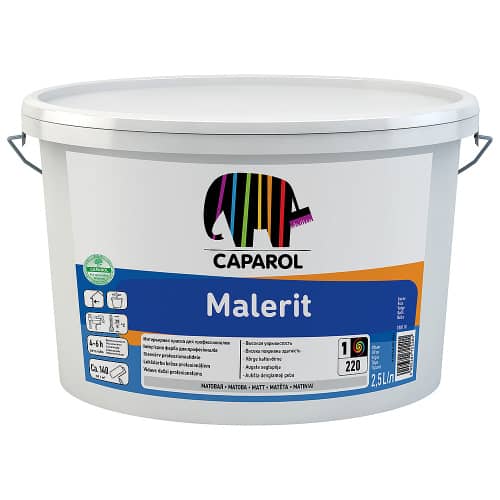 Купить Краска интерьерная для профессионалов Caparol Malerit база 1, 2,5 л по низкой цене