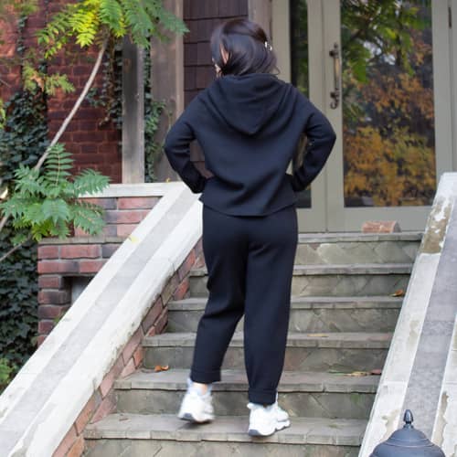 Купить Костюм Lara JS-2001 черный по низкой цене