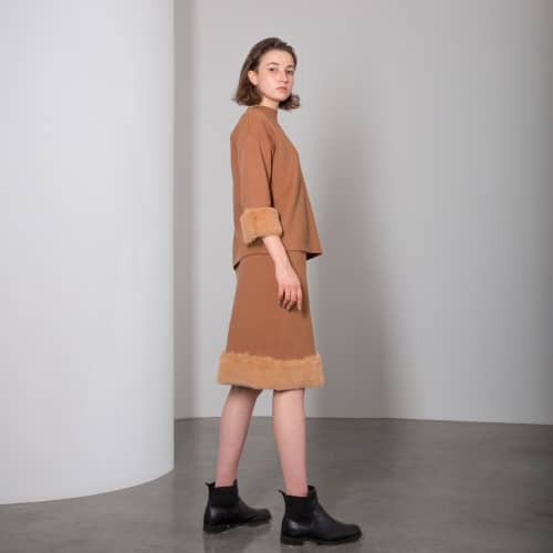 Купить Костюм Lara FF05988AB коричневый по низкой цене