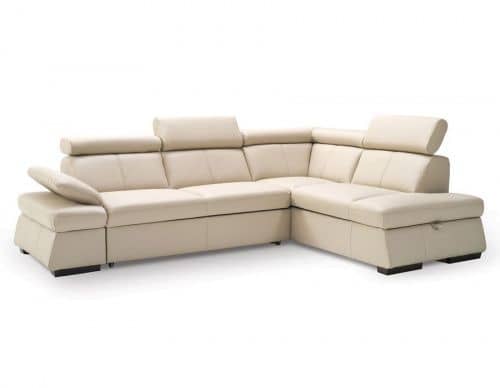 Купить Диван Gala Collezione Malpensa угловой в натуральной коже по низкой цене