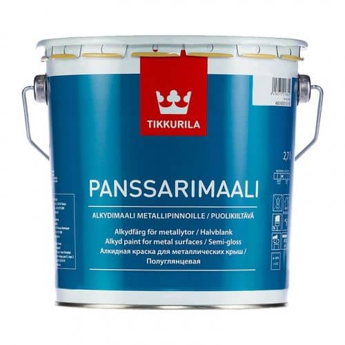 Купить Краска Tikkurila Panssarimaali база A алкидная 2,7 л по низкой цене