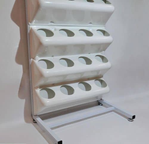 Купить Вертикальный сад BOXSAND белый 60х60 см, 1 секция по низкой цене