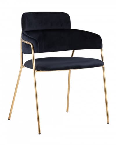 Купить Стул Полин темно-синий по низкой цене