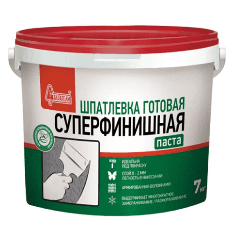 Купить Шпатлевка Старатели Суперфинишная полимерная 7 кг по низкой цене