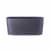 Купить Кашпо Lechuza Delta 20 Complete charcoal metallic 40x15x18 см по низкой цене