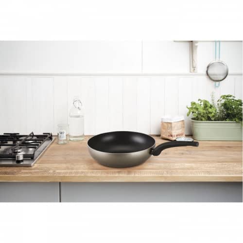 Купить Сковорода Brabantia Heat Pearl вок антипригарная 28 см по низкой цене