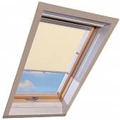 Купить Рулонная штора Fakro ARS светло-бежевая 007 на крючках 114х140 см по низкой цене