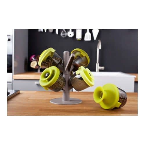 Купить Набор TOMORROW'S KITCHEN емкостей для хранения специй салатовый по низкой цене