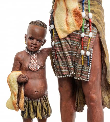 Купить Статуэтка Veronese Африканка с детьми WS-728 по низкой цене